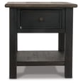 thumbnail image 5 of Signature Design by Ashley Casual Tyler Creek End Table, Grayish Brown/Black, 5 of 8