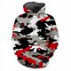 thumbnail image 3 of Sudadera con capucha con estampado 3D de camuflaje de jungla para hombre, sudadera urbana holgada e informal para deportes al aire libre, sudadera de manga larga para primavera y otoño, 3 of 5