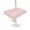 Pink, White, Yellow, variant on Outdoor Tablecloth with Umbrella Hole for Patio/Picnic/Party/Camping, Grey Spring Floral Waterproof Table Cloth Round Cover Washable, Daisy Flowers Elegant Farmhouse Art (Dia 60")
