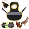 thumbnail image 4 of Chicken Harness Hen, Hen Saddle Apron Pet Reflective Vest Chicken Clothes, Yellow, 4 of 5