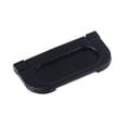 thumbnail image 1 of Flat Black Modern Door Knob Solid Two Holes Cabinet Handle Drawer Pulls for Home Kitchen, 1 of 9