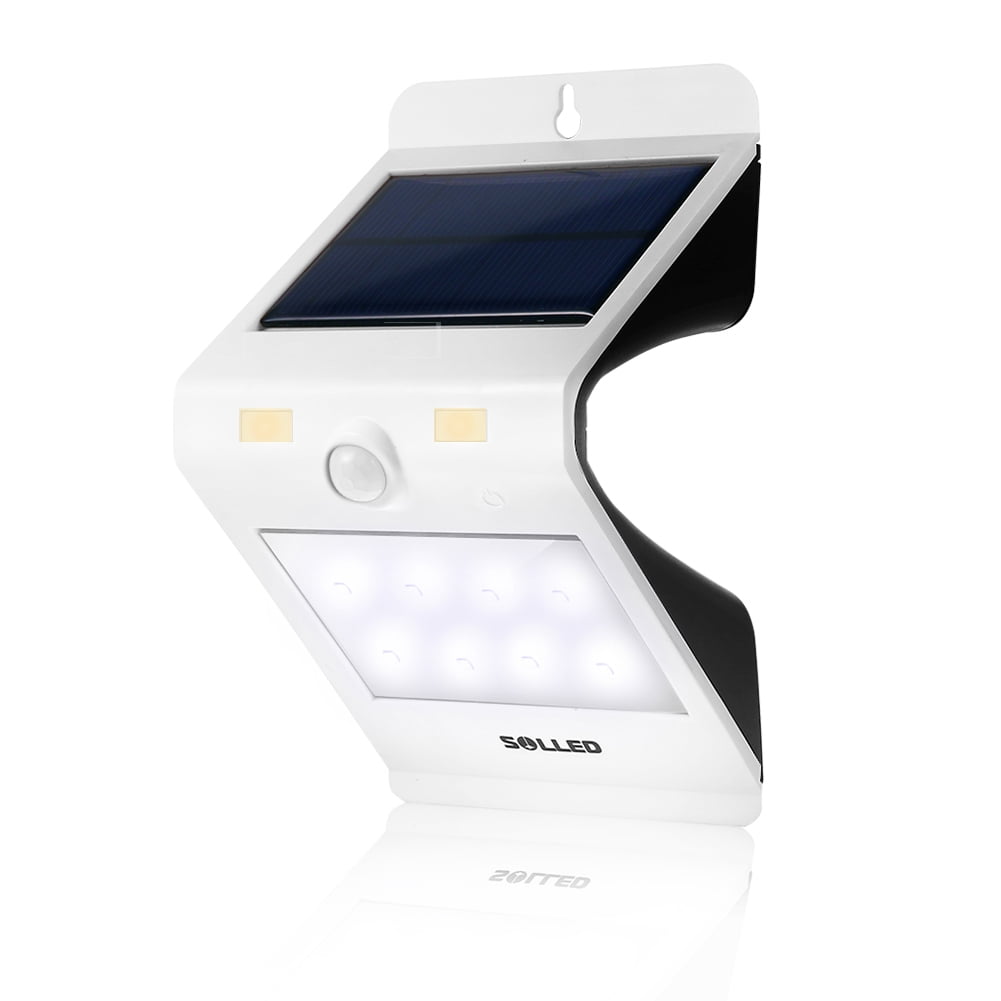 12 Leds Solar Powered Wall Light Outdoor Motion Sensor Control 12 Leds Solar Powered Wall Light Outdoor Motion Sensor Control Wireless Weatherproof Security Lamp Warm White Plus For Patio Porch Pathway