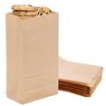 thumbnail image 1 of Bolsas de papel Kraft para almuerzo Duro, 2 libras, 500 unidades, 4,31 x 2,43 x 7,87 pulgadas, 1 of 9
