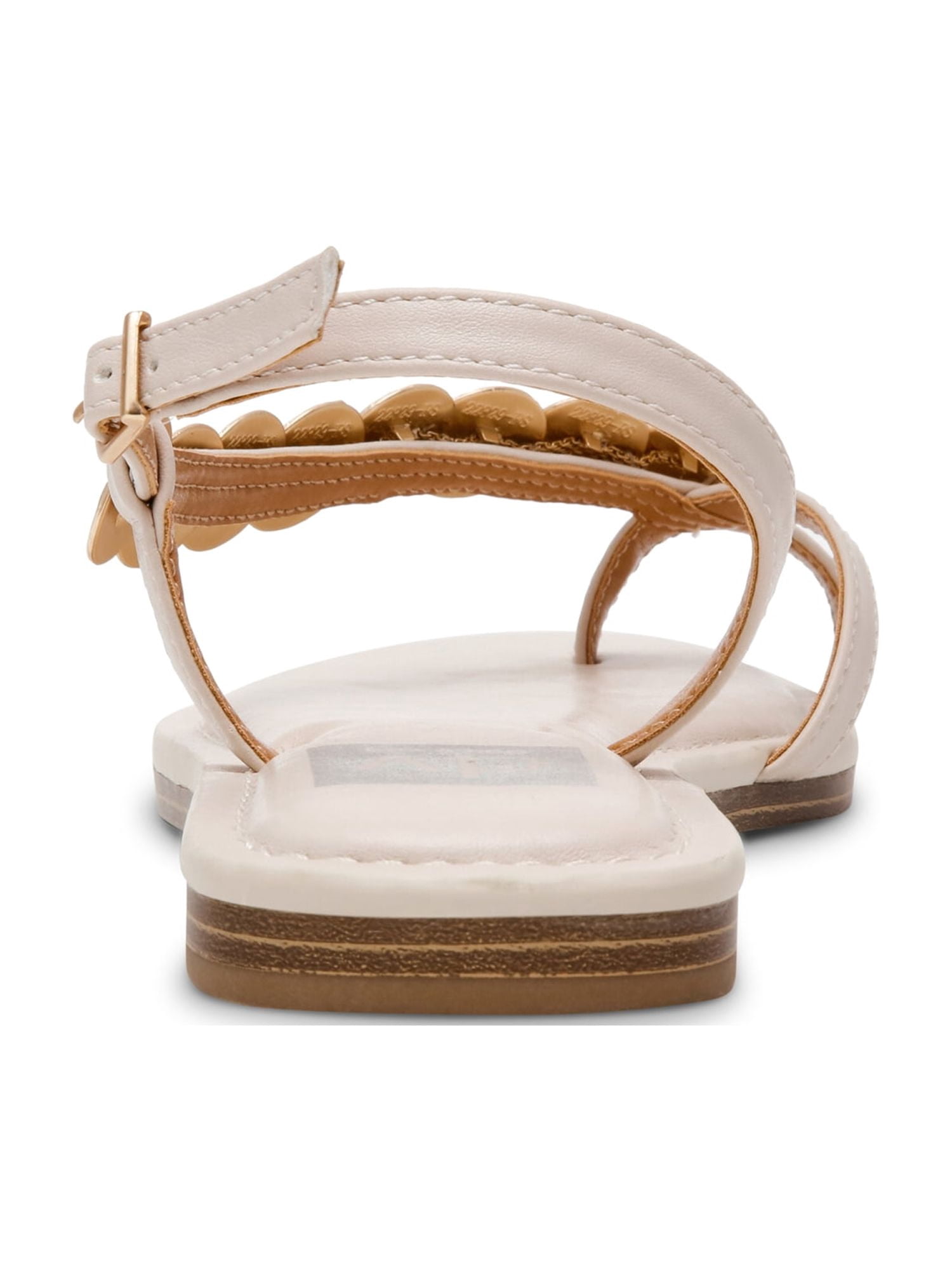 DV Dolce Vita Women's Jetsey Adjustable Strappy Sandal with Gold Detail