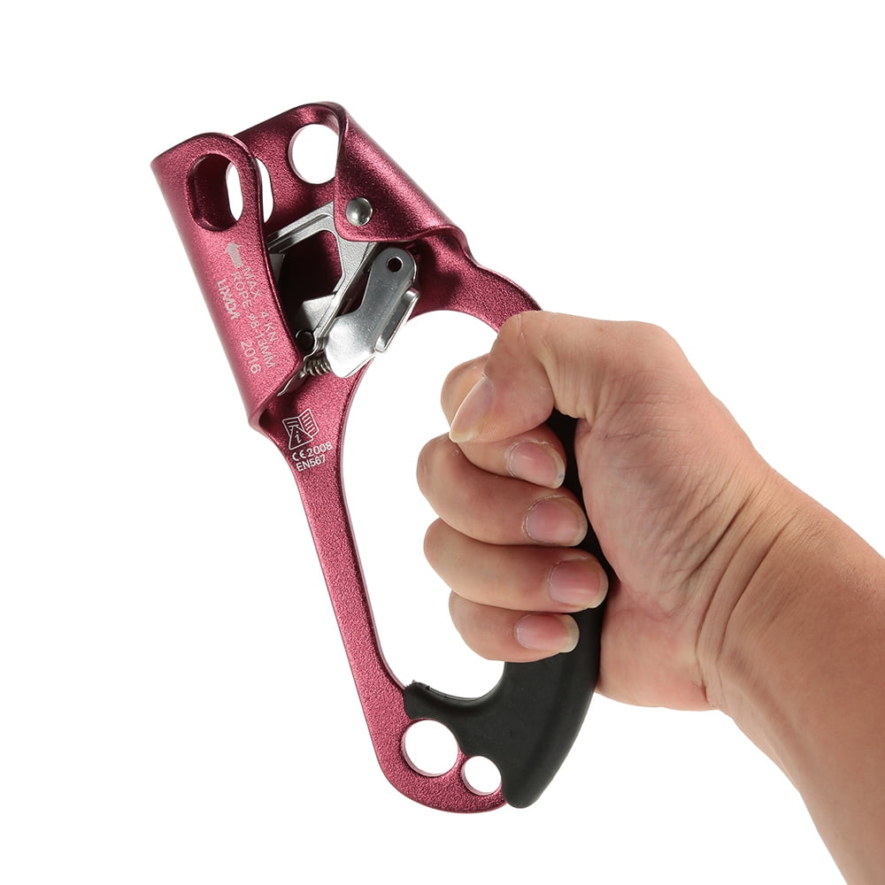 Lixada Right Hand Ascender for 8mm-13mm Rope Rock Climbing Caving Rescue 