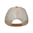 thumbnail image 2 of Valucap VC990 Contrast Stitch Cap-Golden Brown/ Khaki, 2 of 3