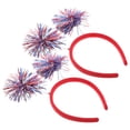 thumbnail image 3 of 2 Pcs Bandeaux de Fête Bandeaux de Cheveux Jour de l'Indépendance, 3 of 8