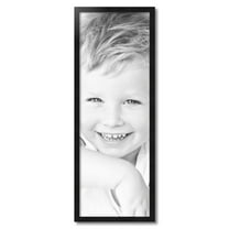 ArtToFrames 13" x 37" Black Picture Frame, 13x37 inch Black Wood Poster Frame (WOM-5139)