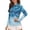 Blue Fish Scale Pattern, variant on Uorisanigo Fish Scale Shape Womens Golf Shirt Soft Polyester Spandex Fabric Quick Dry Athletic Polo Shirts Breathable Versatile Quarter Zip Pullover for Women