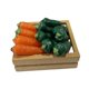 thumbnail image 5 of 1/12 Dollhouse en Miniatura Vegetales Cesta de Canasta Figuras de Cuero de Madera de Madera, 5 of 9