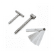 thumbnail image 5 of Herramienta T llave ajuste de punterias de motocicleta Vento, Yamaha, Honda, Italika, Bajaj, galgas milimetricas 0.02-1, 5 of 5