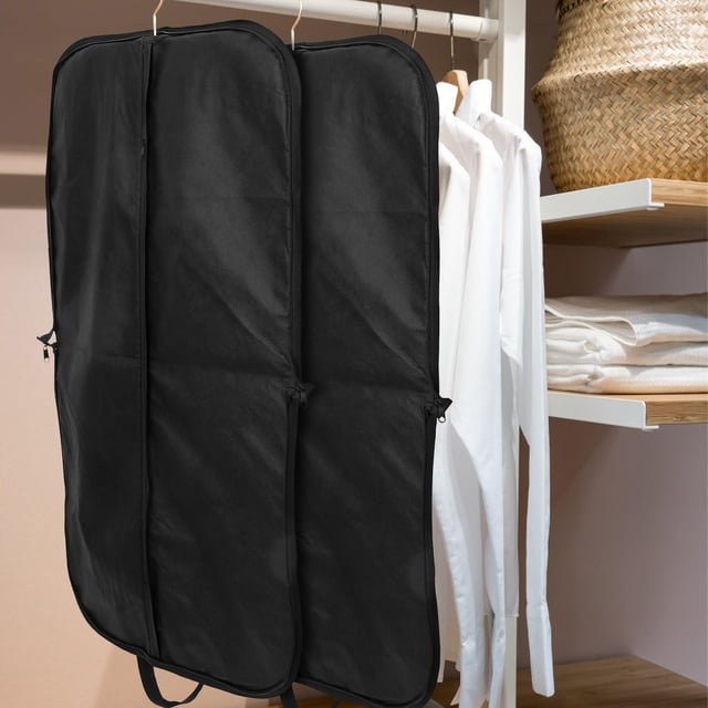 WHAMVOX Bolsa Para Ropa De Oxford Resistente Para Almacenaje De Trajes En Color Negro