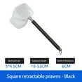 thumbnail image 2 of BallsFHK Fish Shrimp Skimming Net Fine Mesh Extendable Stainless Steel Handle Fishing Net, 2 of 2