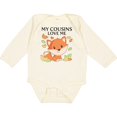 thumbnail image 3 of Inktastic My Cousins Love Me- Little Fox Boys or Girls Long Sleeve Baby Bodysuit, 3 of 5