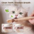 thumbnail image 5 of Cat Dental Chew Toys for Teeth Cleaning, Kitten Teething Rope Toy, Interactive Dental Care Play, 5 of 5