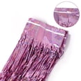 thumbnail image 2 of 2M Colorful Foil Fringe Glitter Rain Curtains Birthday Party Background, 2 of 2