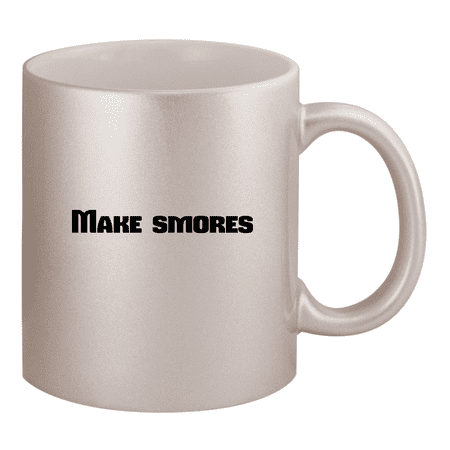 

Make Smores - 11oz Ceramic Silver Coffee Mug
