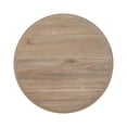 thumbnail image 5 of Homestock Renaissance Rhapsody Side Table, 22"D X 22"W X 21.38"H, Round Table Top, 1 Shelf, End Table, Curved Legs, Living Room Furniture-Color:Natural Wood, 5 of 8
