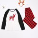 thumbnail image 5 of Worallymy Christmas Family Pijamas Deer Print Pijamas Niños Adultos Pijamas a juego Conjuntos de pijamas Worallymy JD735815705, 5 of 6