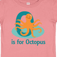 thumbnail image 4 of Inktastic O is for Octopus monogram Boys or Girls Baby T-Shirt, 4 of 5