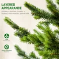 thumbnail image 4 of Sparse Artificial Christmas Tree with Steel Stand, 4306 Tips​, 4 of 9