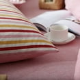 thumbnail image 5 of Nvzi Juego de sábanas, juego de sábanas y fundas de almohada, juego de cama individual, ropa de cama de hotel, decoración del hogar (rojo), 5 of 5