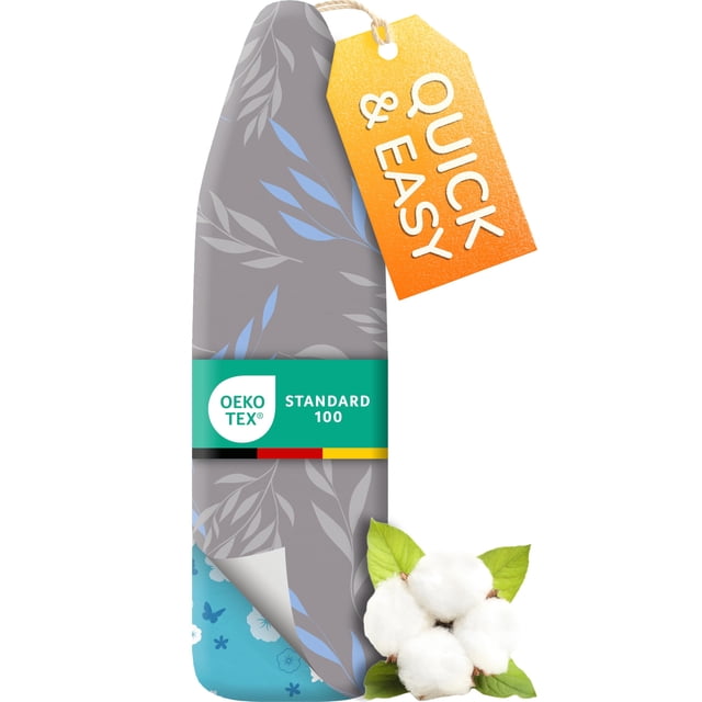 Funda para tabla de planchar Smart&Gentle Turbo de 15 x 54 cm con acolchado