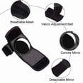 thumbnail image 4 of shyuyusa Wrist Mounted Cycling Rearview Mirror, Wide Angle Optical Lens, Shock Resistant Shell, Safety Observation Accessory for Outdoor Riding Travel, 4 of 9