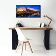 thumbnail image 4 of Epic Graffiti 'Moon Over Nashville' by Jonathan Ross, Canvas Wall Art, 40"x20", 4 of 8