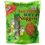 C & S PRODUCTS C&S Nuggets CS06107 Bird Food, High-Energy, Hot Pepper Flavor, 27 oz Bag