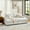 ivory, variant on Contemporary 3-Seater Sofa with Deep Seating Oversized Couch for Living Room Apartment Ivory