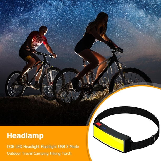 Camping COB LED Linterna Linterna USB 3 Modo Viajes al aire libre Camping Senderismo Antorcha