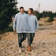 thumbnail image 4 of Sudadera con capucha para pareja, sudadera con capucha doble, sudadera de gran tamaño, ropa divertida para pareja, sudadera con capucha, Top con capucha para pareja, 4 of 6