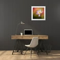 thumbnail image 3 of Haddad, Sheila 15x15 White Modern Wood Framed Museum Art Print Titled - A photo painting of a waterlily, 3 of 4