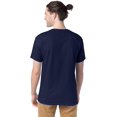 thumbnail image 4 of Hanes Men T-Shirt 6Pack Short Sleeve Tee Crewneck Midweight Essentials Authentic, 4 of 6