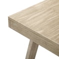 thumbnail image 3 of Now Furniture Side Table for Living Room, Farmhouse Style Solid Wood End Table, Seashell Wirebrush, 3 of 8