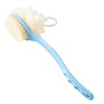 thumbnail image 1 of 2 In 1 Bath Body Brush With Soft Loofah And Bristles Back Scrubber With Curved Long Handled Shower Brush Banmo, 1 of 5