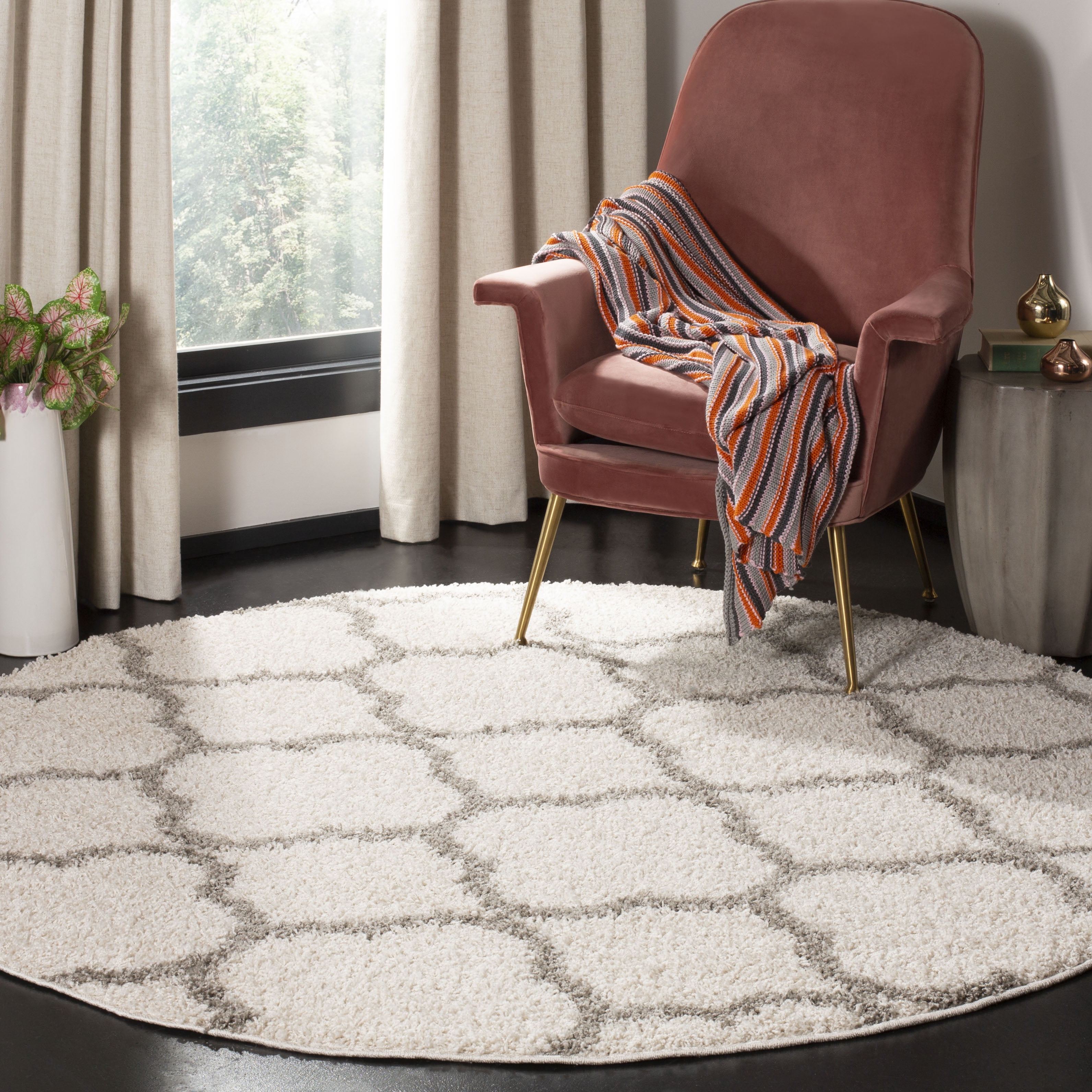 Safavieh New York Ruben Geometric Quatrefoil Area Rug or Runner