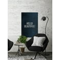 thumbnail image 3 of Hello Beautiful! Painting Print on Wrapped Canvas, 3 of 7