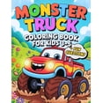 thumbnail image 1 of Libro para colorear de monster trucks para niños de 3 a 5 años, 1 of 1