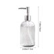 thumbnail image 3 of Botella de Loción de Vidrio con Dosificador – Dispensador de Jabón de Vidrio con Textura de Puntos En Relieve para Tocador de Cocina y Baño – Dosificador de Acero Inoxidable a Prueba de Fugas – Diseñ, 3 of 6