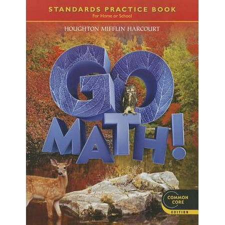 Math Practice Book - Go Math!, Grade 6: Student Practice Book (Paperback)