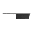 thumbnail image 4 of BOCCHI 1635-505-0120 Metallic Black 20in One Bowl Granite Composite Kitchen Sink, 4 of 7
