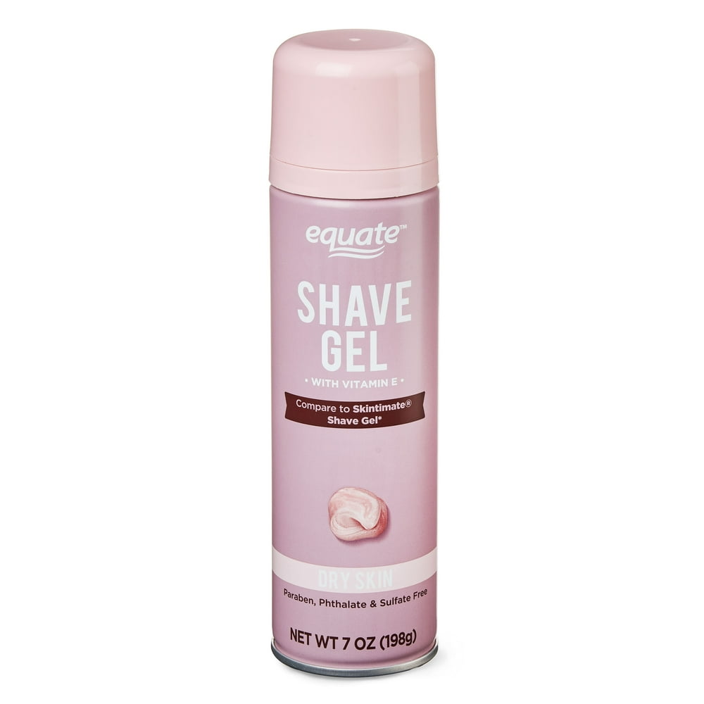 Equate Shave Gel with Vitamin E, 8 oz