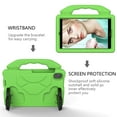 thumbnail image 3 of Dteck Kids Case for Lenovo Tab M8 (2019) TB-8505F/TB-8505X, Shockproof Light Weight EVA Foam Handle Stand Tablet Case, Green, 3 of 6
