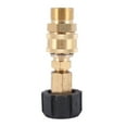 thumbnail image 3 of 3X Pressure Washer Adapter Set, Quick Connector, M22 14mm Swivel to M22 Metric Fitting,M22-14 Swivel + 3/8 Inch Plug, 3 of 7