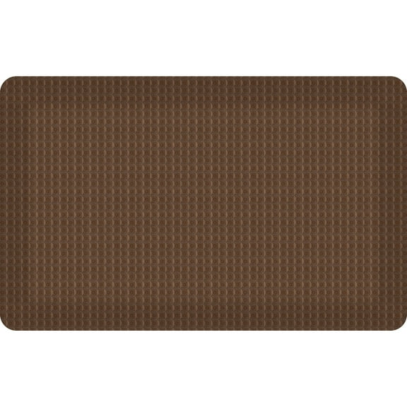 Better Homes & Gardens Gel Comfort Kayla Collection Brown Basket 20" x 32" Anti-Fatigue Kitchen Mat