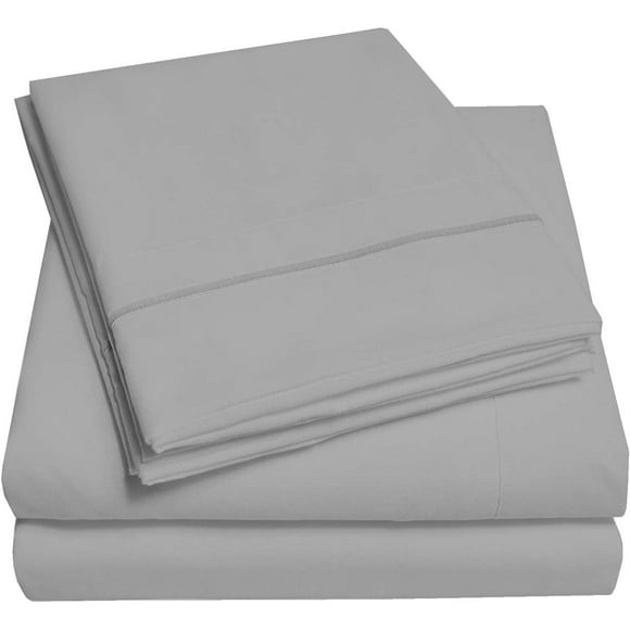 Cotton Metrics 100% Organic Cotton Boating Sheet Set 800TC The Best Boat Bedding Set Fits mattresses up to 6” Depth