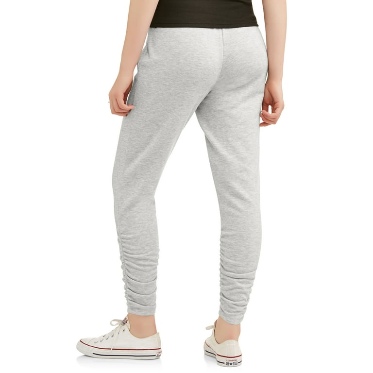 Ruched leg online joggers