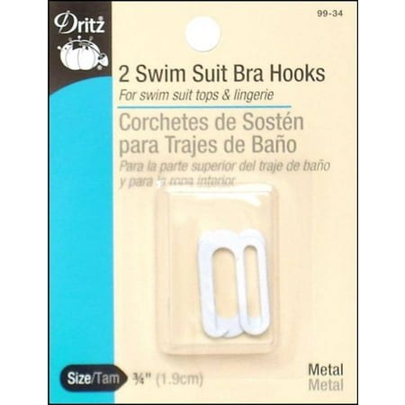 

Dritz Swimsuit and Bra Hook 3/4 White